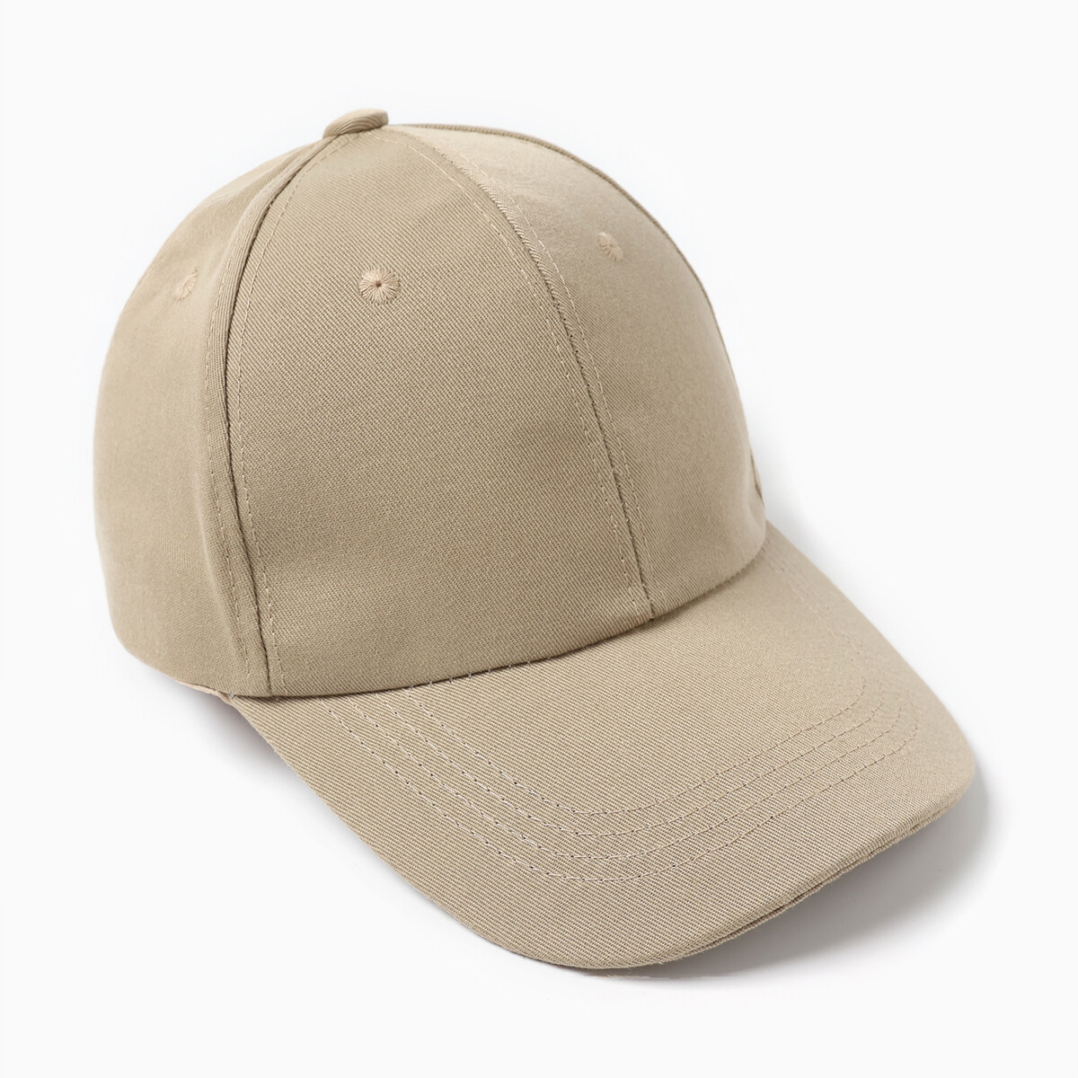 Кепка однотонная